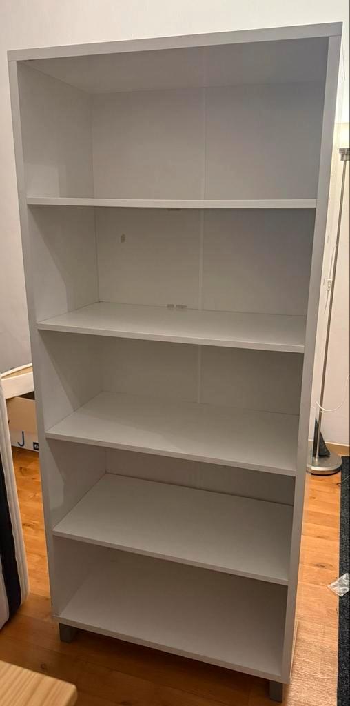 Witte Kast met Planken, Huis en Inrichting, Kasten | Boekenkasten, Zo goed als nieuw, 50 tot 100 cm, 150 tot 200 cm, 25 tot 50 cm