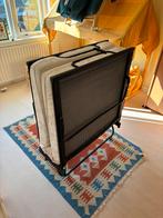 Opklapbed eenpersoons, Ophalen, Eenpersoons, Zwart, 190 cm of minder