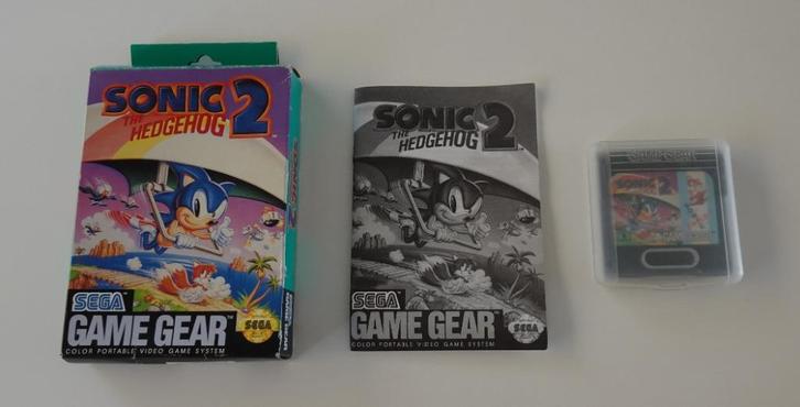 Sonic The Hedgehog 2 compleet voor Sega Game Gear, Spelcomputers en Games, Games | Sega, Zo goed als nieuw, Game Gear, Avontuur en Actie