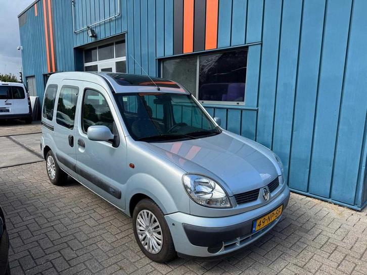 Renault Kangoo 1.6-16V Privilège Invalide/rolstoel vervoer, Auto's, Renault, Bedrijf, Kangoo, Aangepast voor mindervaliden, Overige brandstoffen