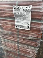 +/- 550st. dakpannen actua 10, mat zwart, Doe-het-zelf en Verbouw, Dakpannen en Dakbedekking, Ophalen, Steen of Klei, Zwart, Nieuw