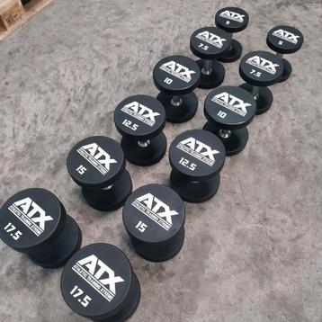 ATX urethane dumbells set 5 kilo tot 17.5 kilo  beschikbaar voor biedingen