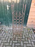 Ijzeren wijnrek, Ophalen, Metaal, 75 cm of meer, 25 flessen of meer