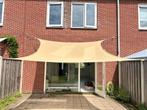 Schaduwdoek 3,6 x 3,6 m waterdoorlatend, Tuin en Terras, Schaduwdoeken, Ophalen of Verzenden, Zo goed als nieuw
