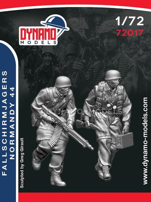 ROWASP | Dynamo Models 1/72 Fallschirmjäger – Normandy 1944, Hobby en Vrije tijd, Modelbouw | Figuren en Diorama's, Nieuw, Figuur of Figuren