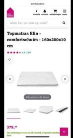 Topdekmatras, Ophalen of Verzenden, Zo goed als nieuw