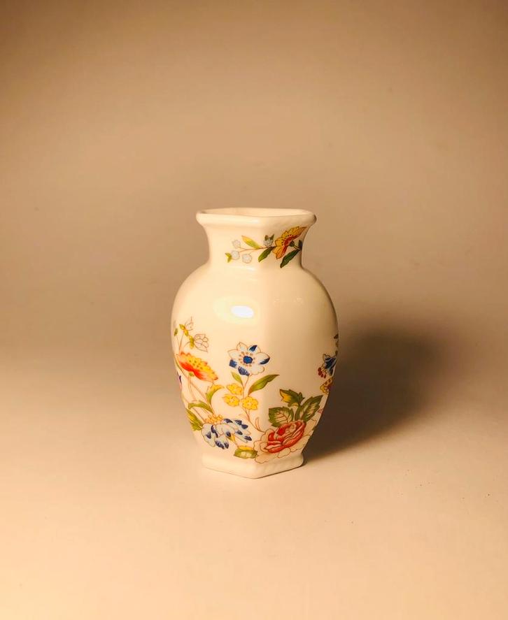 Klein miniatuur vaasjes Aynsley, cottage garden, Antiek en Kunst, Antiek | Vazen, Ophalen of Verzenden