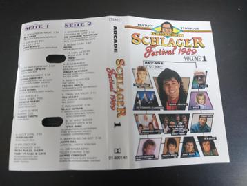 HARRY THOMAS - SCHLAGER FESTIVAL 1989 VOLUME 1 (CASSETTEBAND beschikbaar voor biedingen
