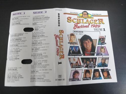 HARRY THOMAS - SCHLAGER FESTIVAL 1989 VOLUME 1 (CASSETTEBAND, Cd's en Dvd's, Cassettebandjes, Zo goed als nieuw, Origineel, Pop