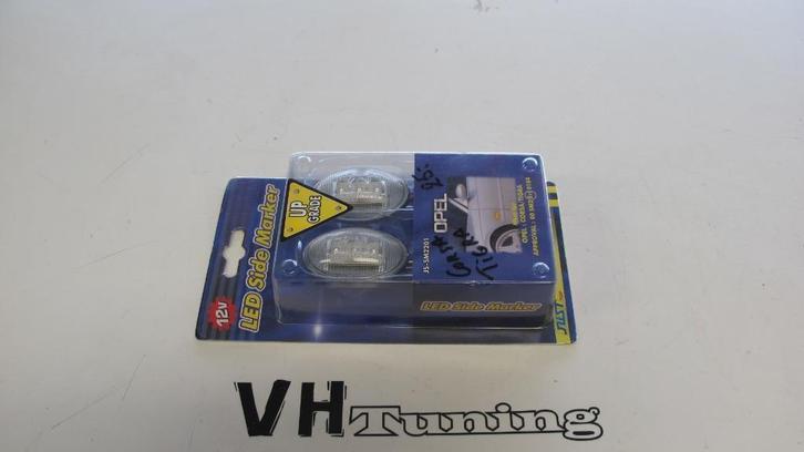 Opel LED zijknipperlichten wit JS-SM2201, Auto diversen, Tuning en Styling, Ophalen of Verzenden
