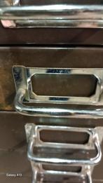 Oude ladekast met 15 laatjes, Huis en Inrichting, Kasten | Roldeurkasten en Archiefkasten, Ophalen, Minder dan 50 cm, Gebruikt