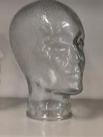 Vintage Glazen Hoofd voor koptelefoon Mannequin, Ophalen, Gebruikt, ., .