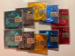 Minidisc’s. TDK COLOR COLECTION 10x als nieuw. 74 minuten, Ophalen of Verzenden, Discman