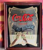 Antieke Coca Cola Spiegel - Jaren '70, Huis en Inrichting, Woonaccessoires | Spiegels, Minder dan 50 cm, Gebruikt, Ophalen of Verzenden