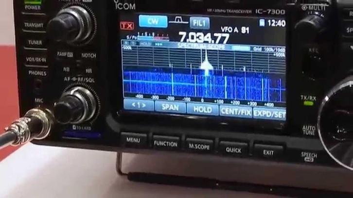 Icom IC-7300 HF transceiver , 3 mnd gar, Telecommunicatie, Zenders en Ontvangers, Gebruikt, Zender en Ontvanger, Ophalen of Verzenden