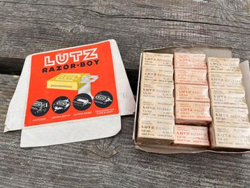 Lutz scheermesjes in doos vintage retro €22,50 beschikbaar voor biedingen