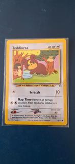 Teddiursa - Zeldzame Pokémon kaart!, Hobby en Vrije tijd, Verzamelkaartspellen | Pokémon, Ophalen of Verzenden, Gebruikt, Losse kaart