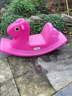 Hobbelpaard en glijbaan little tikes, Kinderen en Baby's, Speelgoed | Buiten | Los speelgoed, Ophalen, Gebruikt