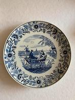 Boch Delfts Blauw bordje, Ophalen of Verzenden
