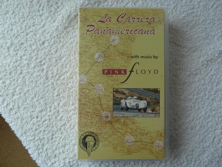 La Carrera Panamericana with music by Pink Floyd op VHS, Cd's en Dvd's, VHS | Documentaire, Tv en Muziek, Zo goed als nieuw, Alle leeftijden