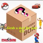 Mysterybox with toys!!, Doos, Minder dan 35 cm, Ophalen of Verzenden, Zo goed als nieuw