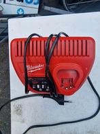 Milwaukee C12 C Accu Lader - 12V Lithium-Ion, Ophalen of Verzenden, Gebruikt
