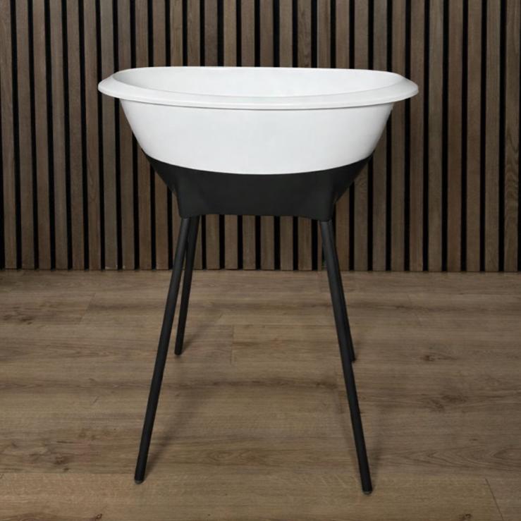 Luma babybadje met standaard en afvoerslang, Overige merken, Gebruikt, Ophalen of Verzenden, Badje