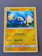 Sun & moon 49/149 chinchou reverse, Ophalen of Verzenden, Zo goed als nieuw, Losse kaart, Foil