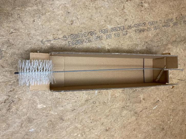 Zgan Daalderop borstel en o-ringen(nieuw)., Doe-het-zelf en Verbouw, Verwarming en Radiatoren, Nieuw, Ophalen of Verzenden