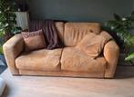 Leuke cognac kleurige 2 zits bank., Ophalen, Overige materialen, Gebruikt, 150 tot 200 cm