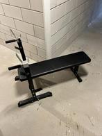 Benchpress bankje, met incline en opklapbaar, Ophalen, Krachtstation, Borst, Zo goed als nieuw
