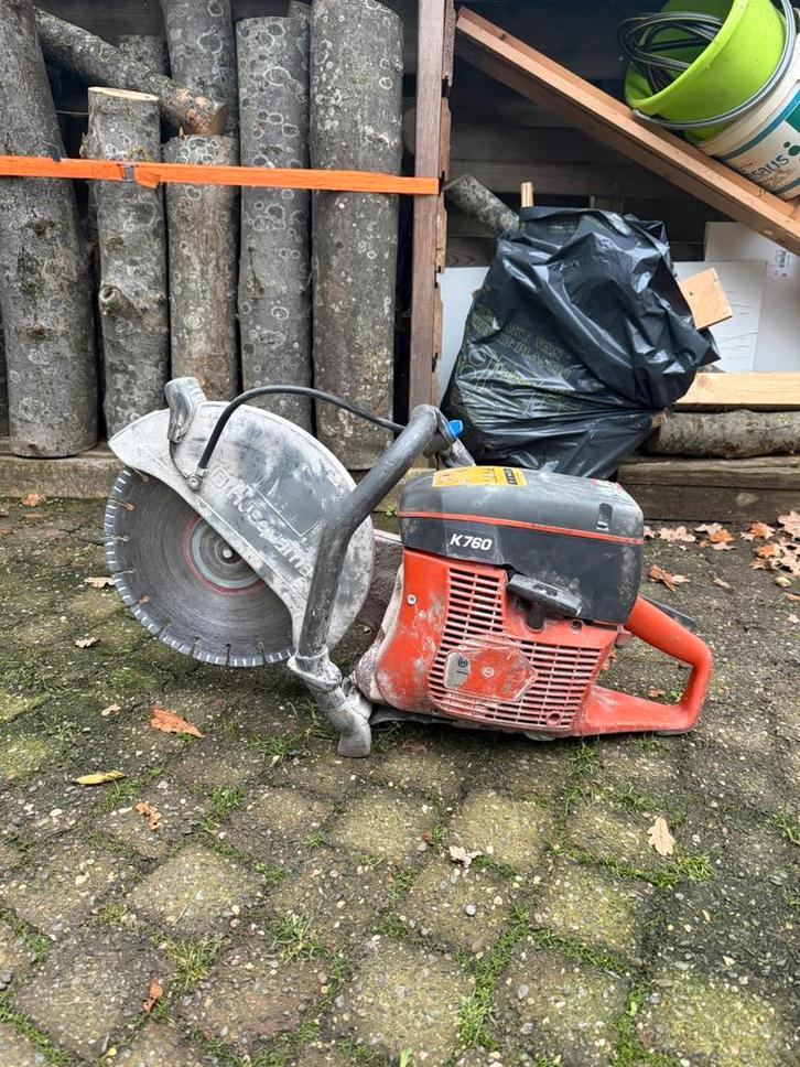 Husqvarna K760 300mm bandenzaag bouwjaar 2016, Tuin en Terras, Hand-tuingereedschap, Zo goed als nieuw, Ophalen