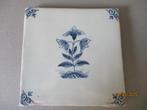 Makkum tegeltje met distel, Ophalen of Verzenden