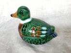 Barbotine - Majolica paté eendje uit Portugal., Ophalen of Verzenden