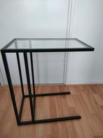 laptop tafel glas IKEA, Huis en Inrichting, Tafels | Sidetables, Ophalen, Gebruikt, 100 tot 150 cm, Glas