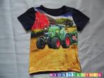 T Shirt met Tractor Print 122/128 Fendt