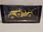 Mercedes Benz 630 K geel 1927 Ricko metal 1:18 KRD, Hobby en Vrije tijd, Modelauto's | 1:18, Ophalen of Verzenden, Zo goed als nieuw
