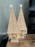 Rotan kerstboompjes nieuw, Diversen, Kerst, Ophalen of Verzenden, Zo goed als nieuw