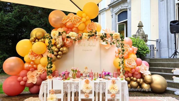 Organic ballonnenslinger organische ballonnenslinger, Hobby en Vrije tijd, Feestartikelen, Nieuw, Versiering, Overige, Ophalen of Verzenden