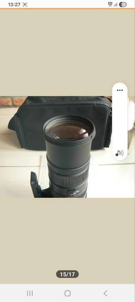 Voor Canon: 150-500mm en 70-300mm en 17-70mm, Audio, Tv en Foto, Fotografie | Lenzen en Objectieven, Zo goed als nieuw, Telelens