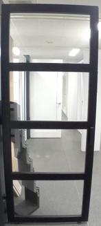 Binnendeur Houtz Loosdrecht 93x231,5 stomp blank glas, Ophalen, 80 tot 100 cm, 215 cm of meer, Binnendeur