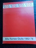 Alfa Romeo 1962_78 Motor books, Ophalen of Verzenden, Zo goed als nieuw