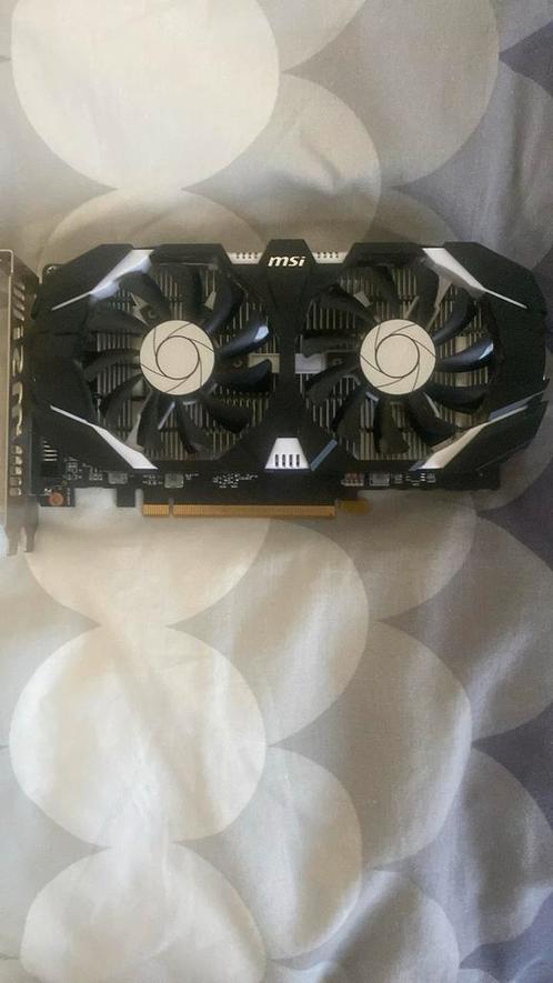 Msi geforce gtx 1050 ti 4gb oc edition, Computers en Software, Videokaarten, Zo goed als nieuw, Nvidia, Ophalen of Verzenden