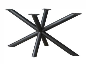 Matrix middenpoot kruispoot met rond buis buizen poot ZWART beschikbaar voor biedingen