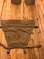 Us wo2 haversack triangle (op naam), Ophalen of Verzenden, Landmacht, Amerika, Overige typen