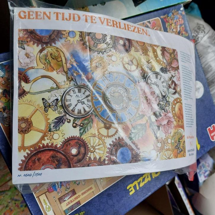 puzzels Jan v Haasteren, Hobby en Vrije tijd, Denksport en Puzzels, Zo goed als nieuw, 500 t/m 1500 stukjes, Ophalen