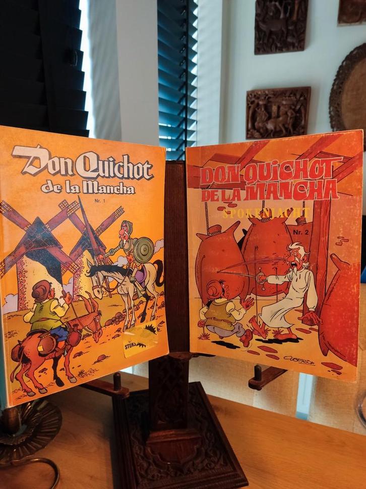 Don Quichot de la Mancha, Boeken, Stripboeken, Gelezen, Meerdere stripboeken, Ophalen of Verzenden