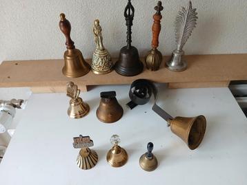 Brons en Koper Bellen. beschikbaar voor biedingen