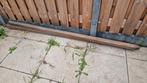 Te koop, 2 hardhouten tuinpalen, Palen, Ophalen of Verzenden, Zo goed als nieuw, Hardhout
