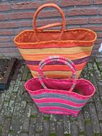 2 Rietentassen - Shoppers - Nieuw, Sieraden, Tassen en Uiterlijk, Tassen | Damestassen, Ophalen, Nieuw, Overige kleuren, Shopper